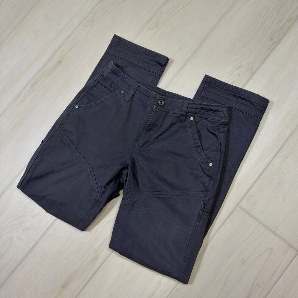 Kuhl Rydr Pants NWOT Women Iron Gray Cotton Stretch Hiking Workwear Size 6 Reg